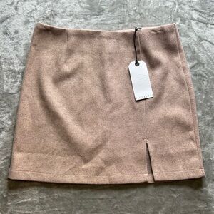 Potter’s Pot Elegant Tan Women's Skirt NWT